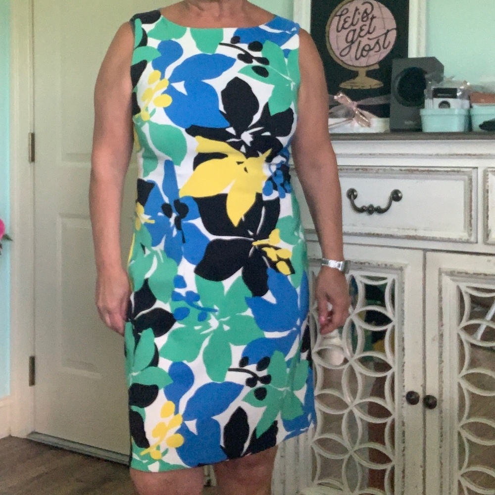 Womens sheath dress. Size 6.  Worn once